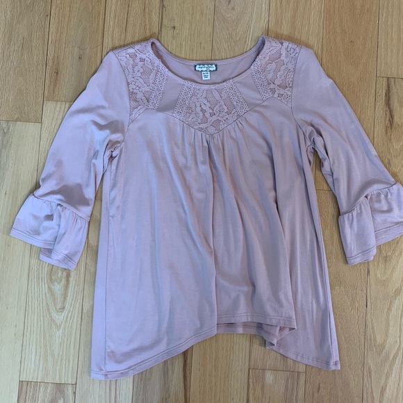 Blush Pink Blouse - Picture 1 of 2